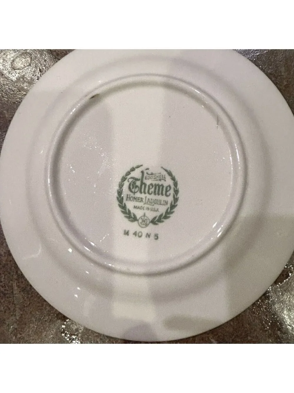 Homer Laughlin Eggshell Theme Dessert Plates Set of 4 M40N5 6